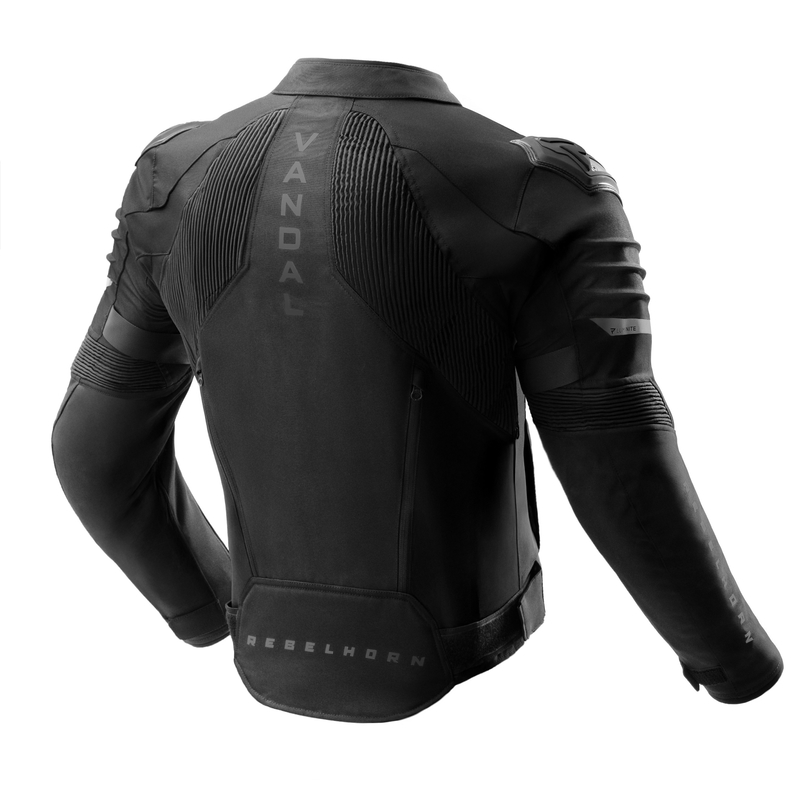 KURTKA MOTOCYKLOWA TEKSTYLNA REBELHORN VANDAL 2 BLACK