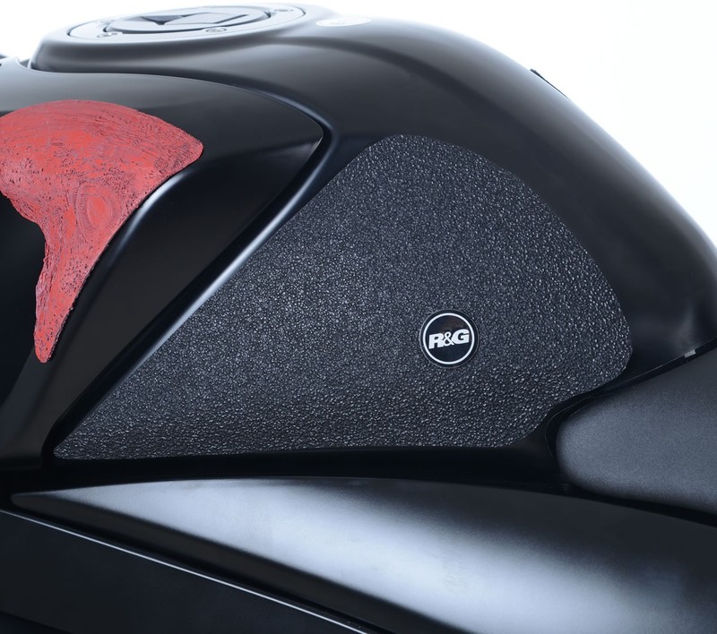 NAKLEJKA NA BAK TANKPAD ANTYPOŚLIZGOWY 2 CZĘŚCI RG RACING SUZUKI GSX-R125/GSX-S125 BLACK