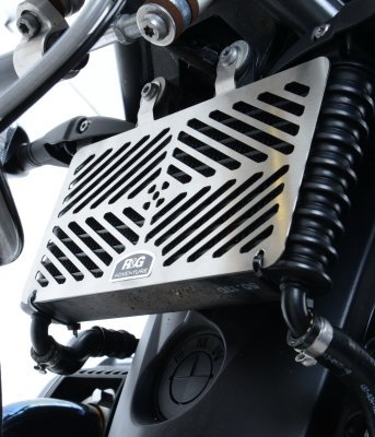 OSŁONA CHŁODNICY OLEJU RG RACING BMW R NINE T, STAL NIERDZEWNA