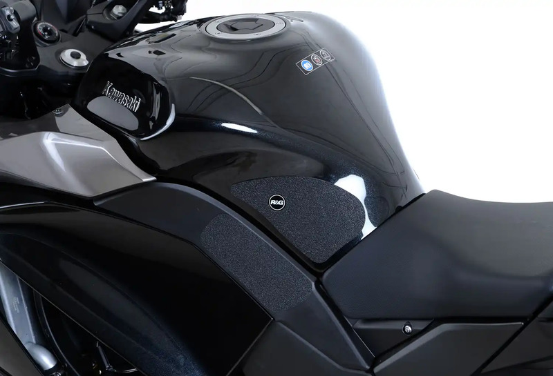 NAKLEJKA NA BAK TANKPAD ANTYPOŚLIZGOWY 4 CZĘŚCI RG RACING KAWASAKI Z1000SX (11-17) CLEAR