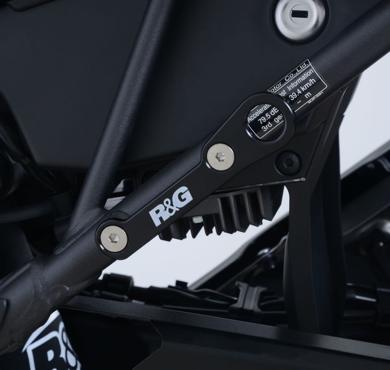 UCHWYTY NA PASY TRANSPORTOWE RG RACING HONDA CRF1000L AFRICA TWIN BLACK