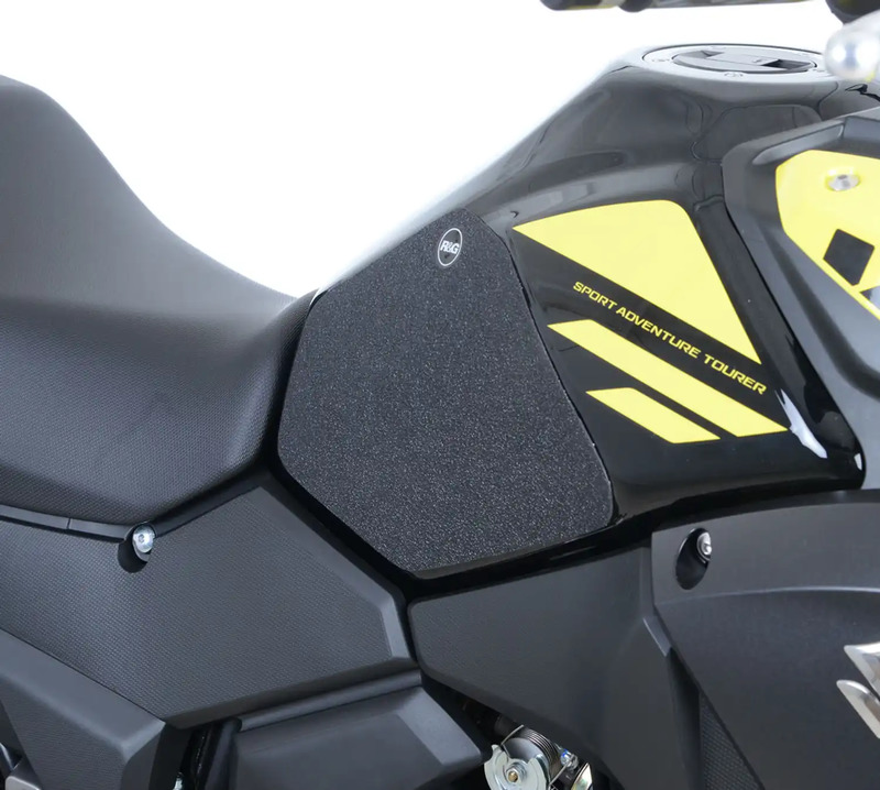 NAKLEJKA NA BAK TANKPAD ANTYPOŚLIZGOWY 2 CZĘŚCI RG RACING SUZUKI V-STROM 250 CLEAR