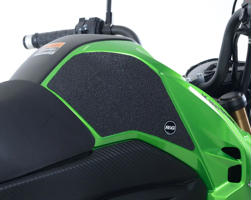 NAKLEJKA NA BAK TANKPAD ANTYPOŚLIZGOWY 2 CZĘŚCI RG RACING KAWASAKI Z 125 CLEAR