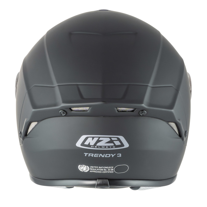 KASK MOTOCYKLOWY NZI TRENDY STREAM MATT BLACK
