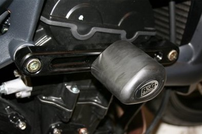 CRASHPADY AERO RG RACING TRIUMPH STREET TRIPLE 675 07- 12 BLACK