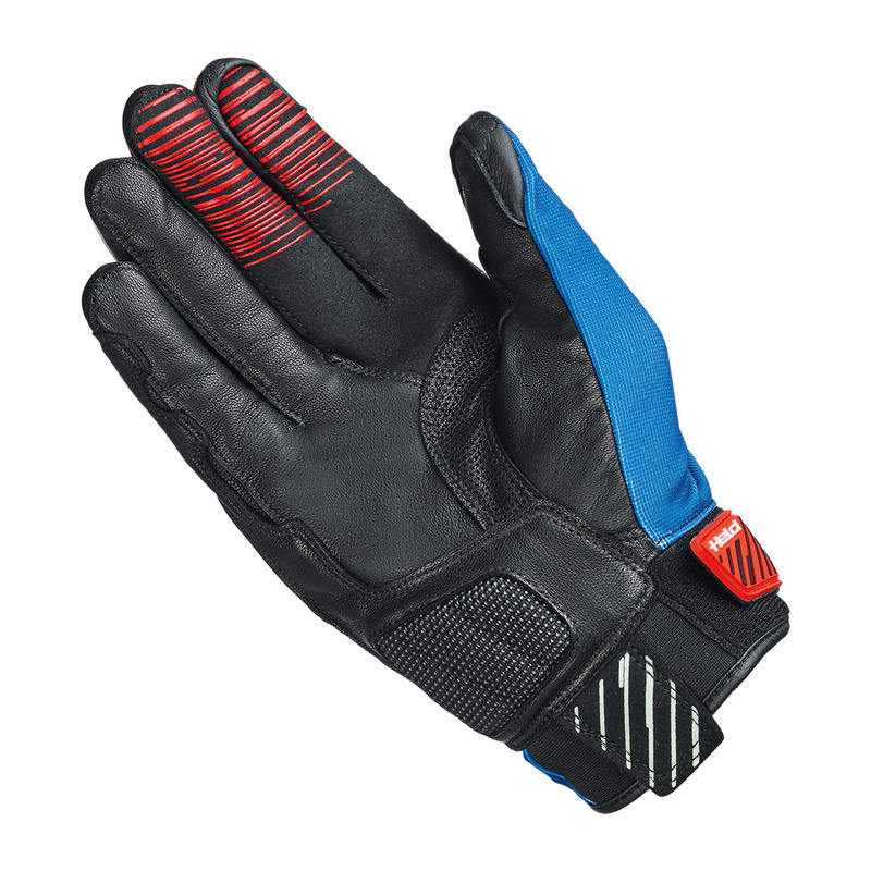 RĘKAWICE MOTOCYKLOWE HELD HAMADA 2 GREY BLUE