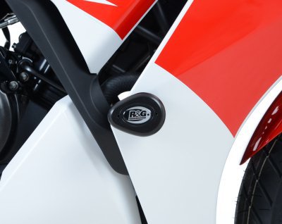 CRASHPADY AERO RG RACING HONDA CBR300R BLACK