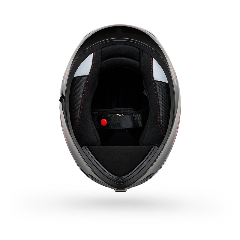 KASK MOTOCYKLOWY BELL LITHIUM MOTION WHITE RED