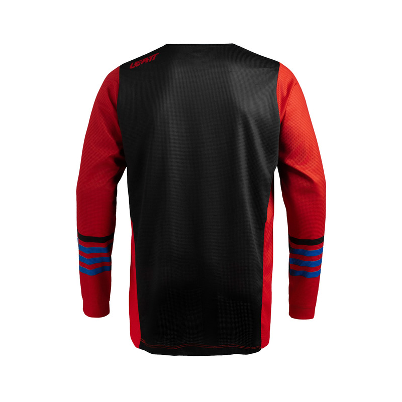 BLUZA OFFROADOWA LEATT MOTO 3.5 STRIPES RED M