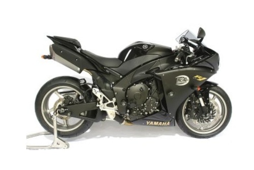 CRASHPADY AERO GÓRNE RG RACING YAMAHA YZF-R1 09- 12 BLACK