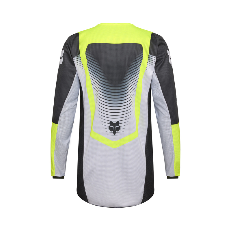 BLUZA MOTOCYKLOWA FOX 180 COLLECT GREY YELLOW