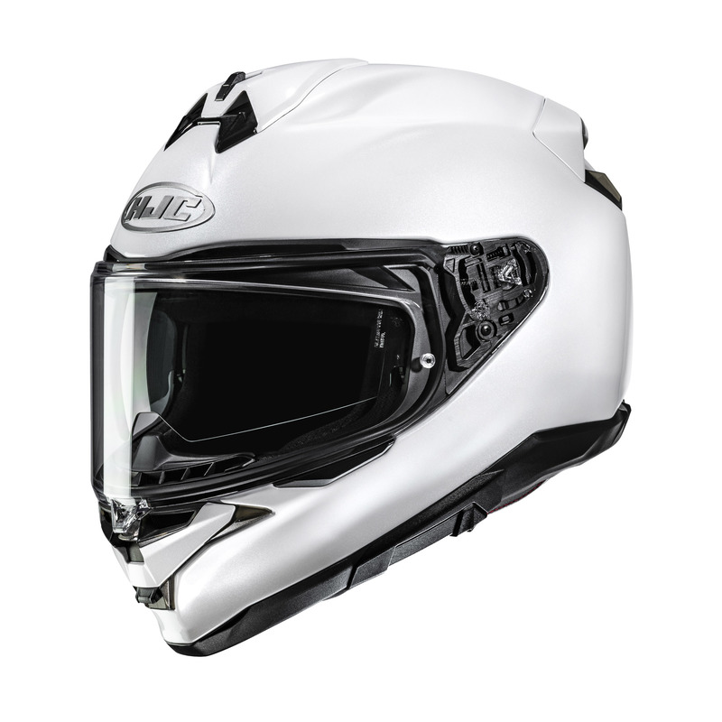 KASK MOTOCYKLOWY HJC F72 SOLID PEARL WHITE M
