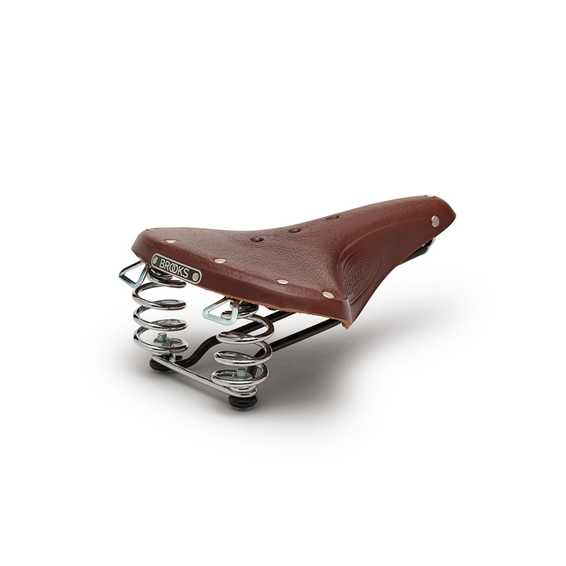 SIODEŁKO SKÓRZANE BROOKS B67 A. BROWN