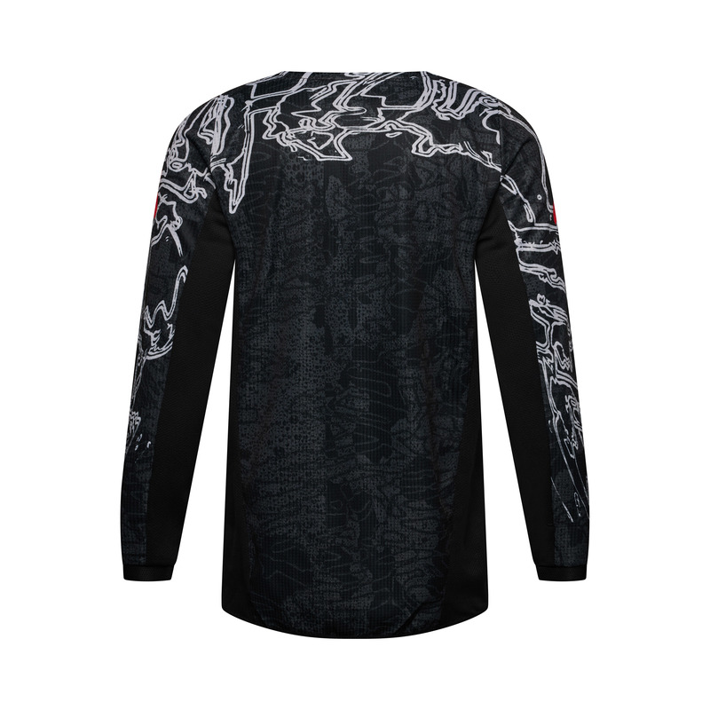 BLUZA MOTOCYKLOWA JUNIOR FOX 180 ABYSS BLACK
