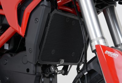 OSŁONA CHŁODNICY RG RACING DUCATI HYPERMOTARD 821/939/939SP/HYPERSTRADA 821/939 BLACK