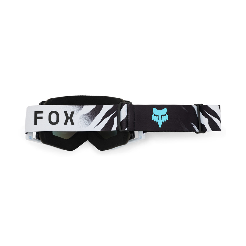 GOGLE MOTOCYKLOWE FOX AIRSPACE CLUTCH WHITE BLACK