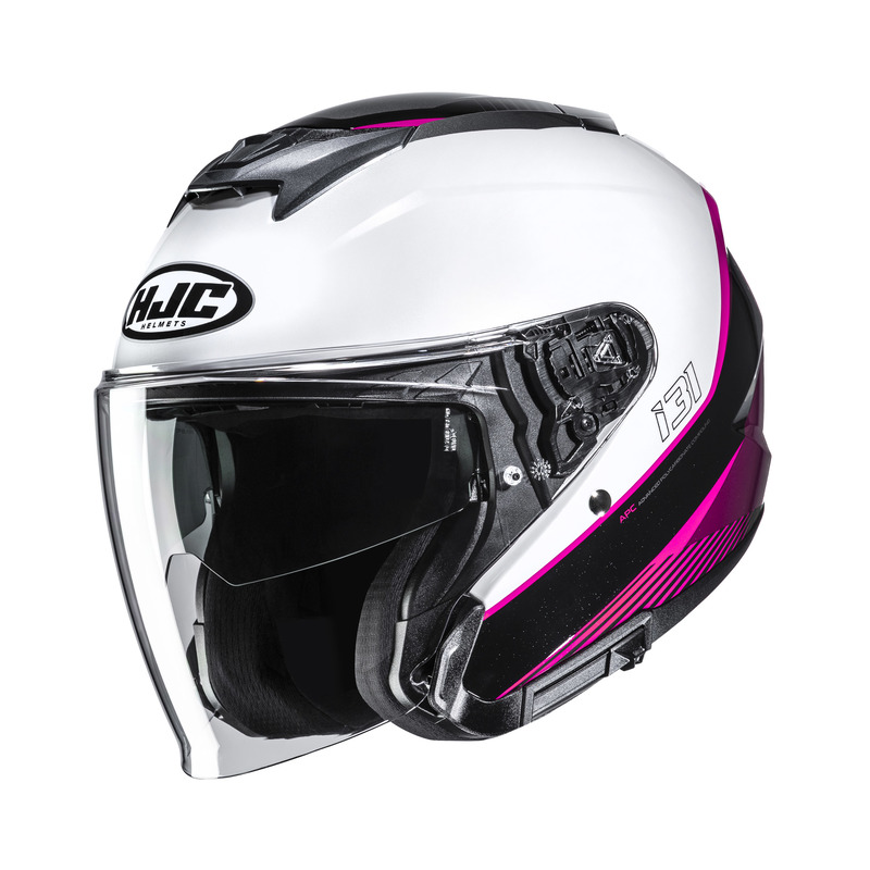 KASK MOTOCYKLOWY HJC I31 TARO WHITE BLACK M