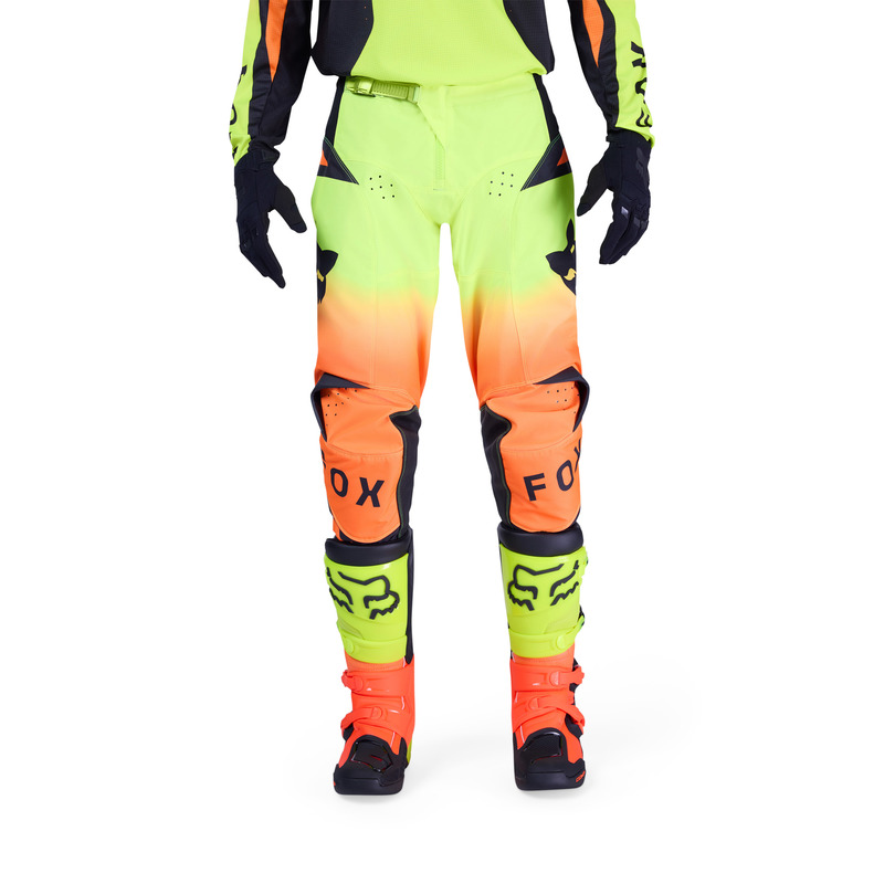 SPODNIE MOTOCYKLOWE FOX 180 SHIELD FLUO YELLOW