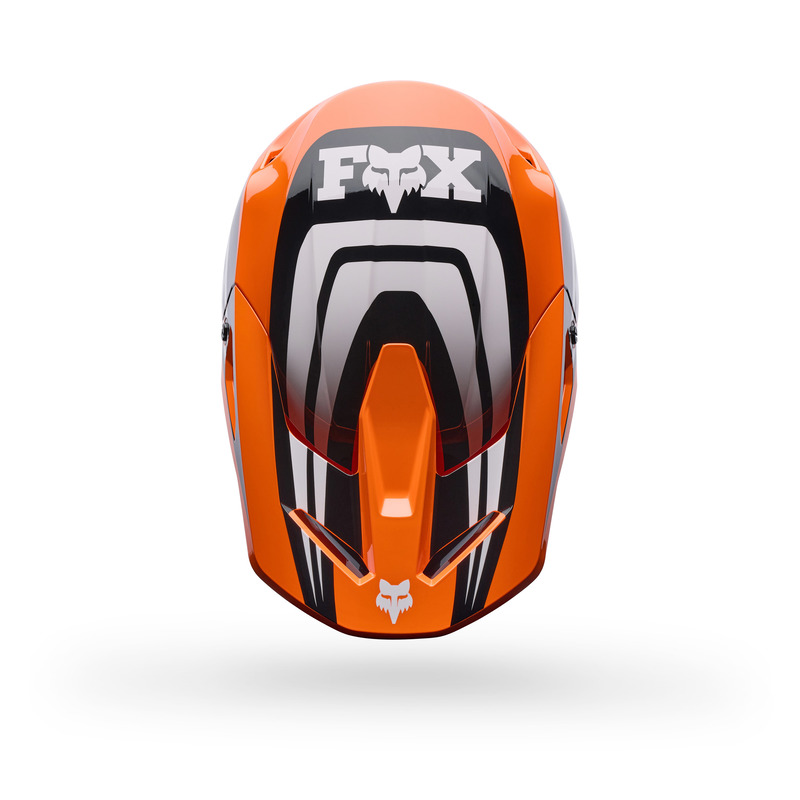 KASK MOTOCYKLOWY FOX V1 DRAFT SUNBURST