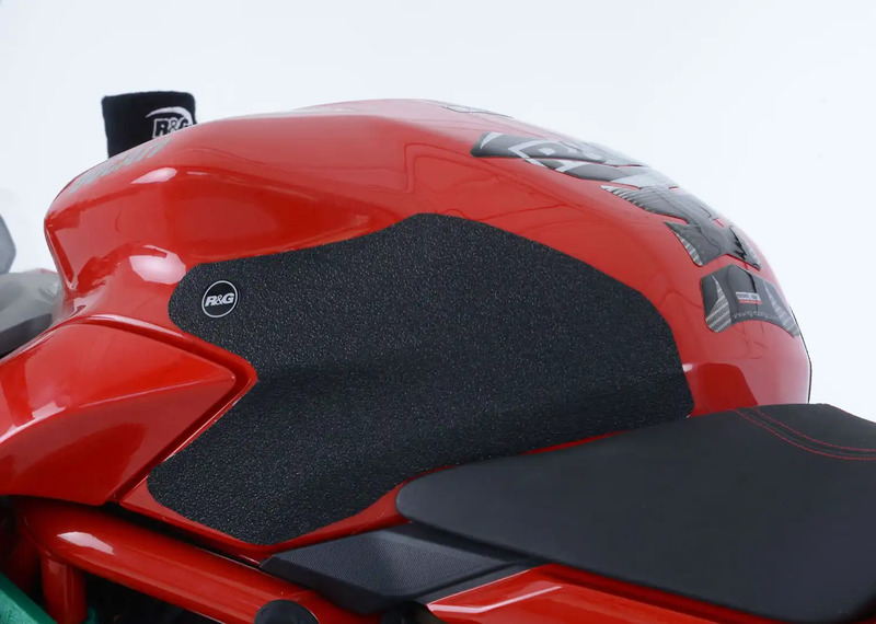 NAKLEJKA NA BAK TANKPAD ANTYPOŚLIZGOWY 2 CZĘŚCI RG RACING DUCATI SUPERSPORT (S) (17-) CLEAR