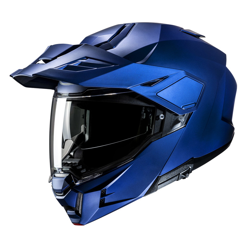 KASK MOTOCYKLOWY HJC I80 SOLID SEMI FLAT METALLIC BLUE L