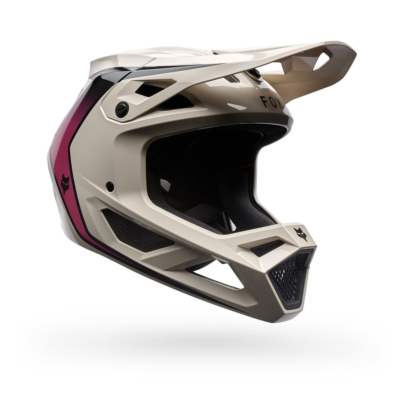 KASK ROWEROWY JUNIOR FOX RAMPAGE VAULT CHALK YM