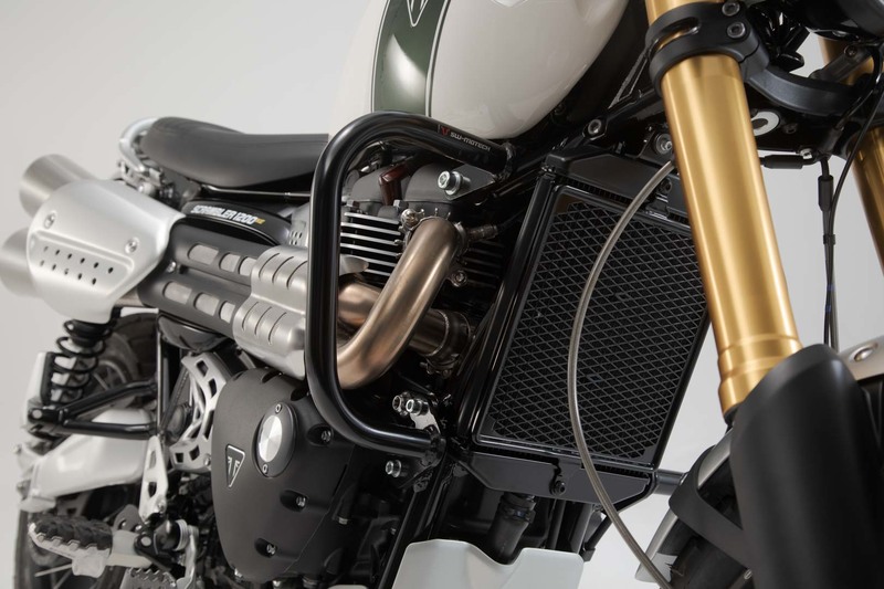 CRASHBAR/GMOL SW-MOTECH TRIUMPH SCRAMBLER 1200 XC/XE (18-20) BLACK