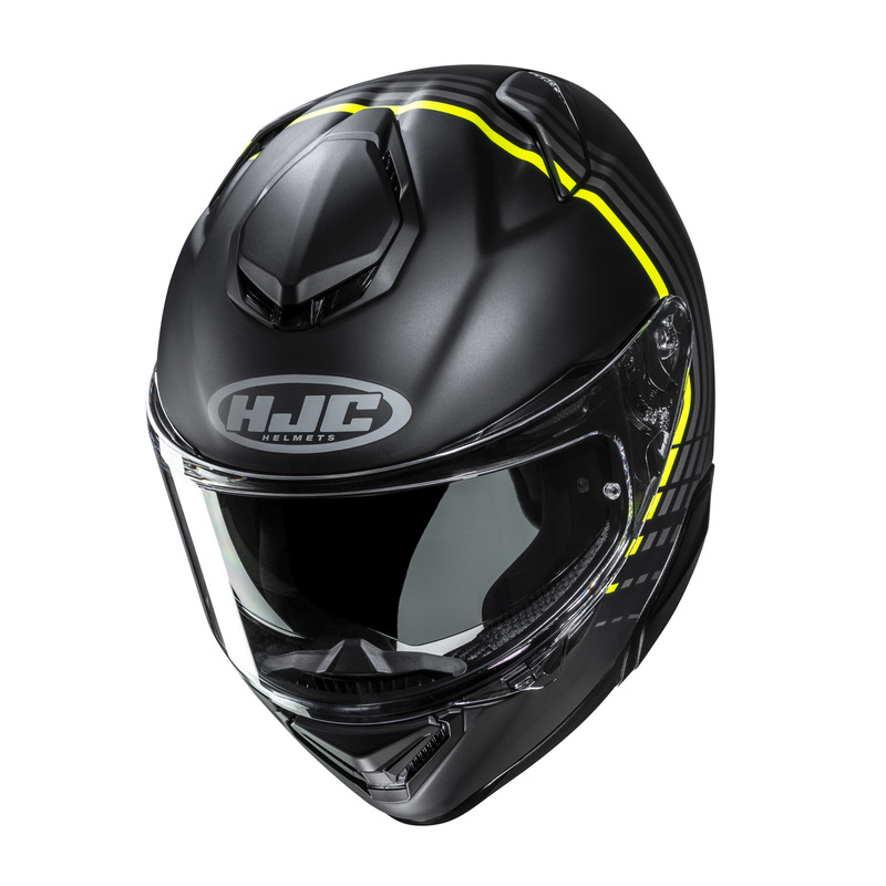 KASK MOTOCYKLOWY HJC RPHA72 VELDINE BLACK YELLOW XL