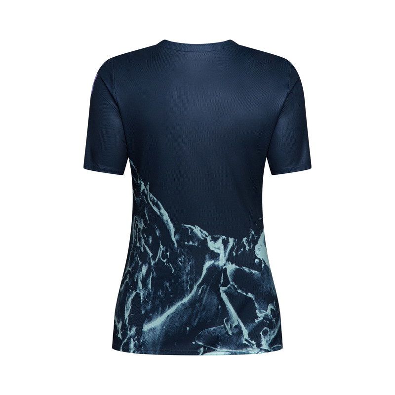 KOSZULKA ROWEROWA DAMSKA FOX RANGER IMG PRINT ARCTIC BLUE XL