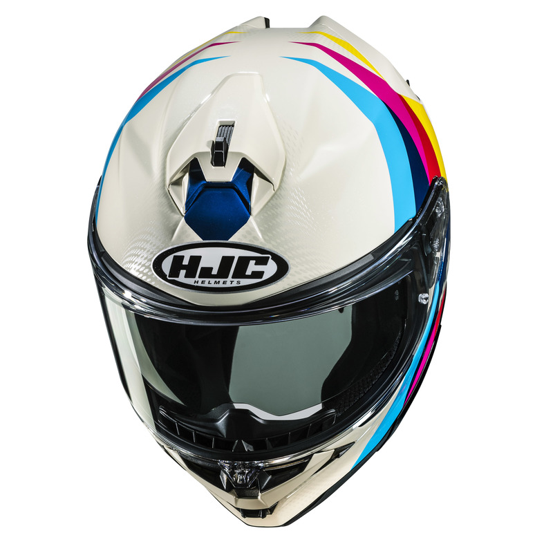 KASK MOTOCYKLOWY HJC F72 RACERO BEIGE YELLOW XS