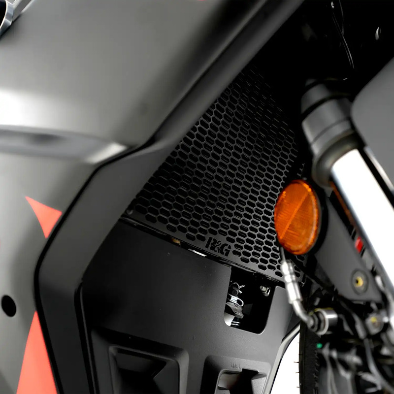 OSŁONA CHŁODNICY RG RACING PRO APRILIA RS 457 24- BLACK