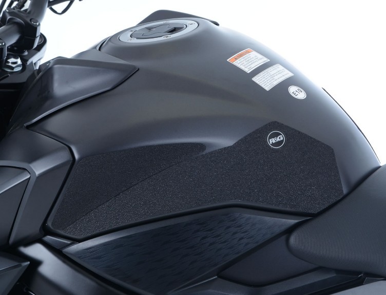 NAKLEJKA NA BAK TANKPAD ANTYPOŚLIZGOWY 4 CZĘŚCI RG RACING SUZUKI GSX-S750 (17-) BLACK