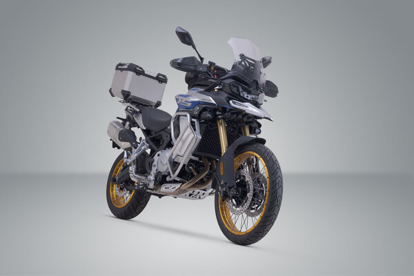 ZESTAW KUFRA CENTRALNEGO TRAX ADV SW-MOTECH VOGE DS900X (23-) SILVER