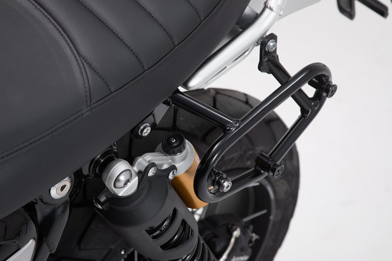 ZESTAW KUFRA BOCZNEGO URBAN ABS I STELAŻA SW-MOTECH INDIAN FTR 1200 (18-)/ RALLY (19-) BLACK 1X16,5L
