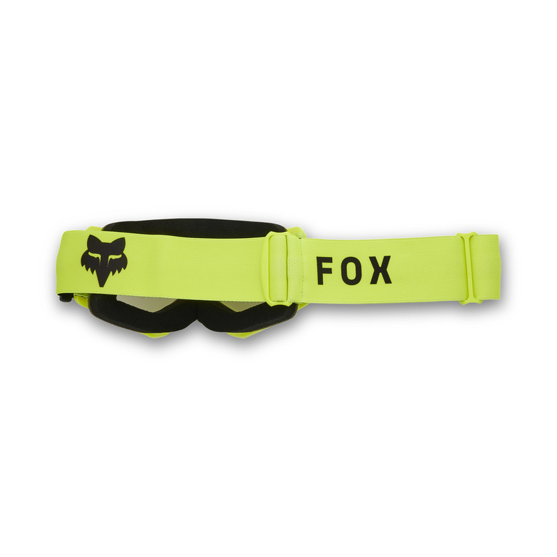 GOGLE MOTOCYKLOWE JUNIOR FOX MAIN CORE FLUO YELLOW YOS