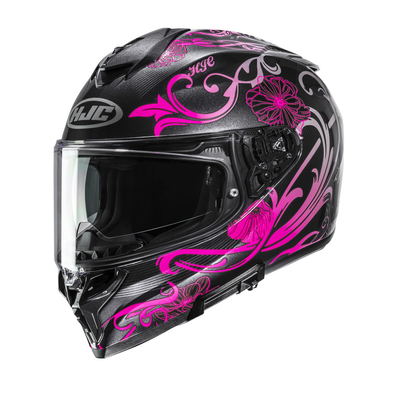 KASK MOTOCYKLOWY HJC I72 MARTI BLACK PINK S