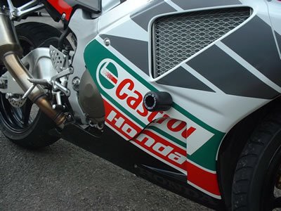 CRASHPADY CLASSIC RG RACING HONDA VTR1000SP2 BLACK