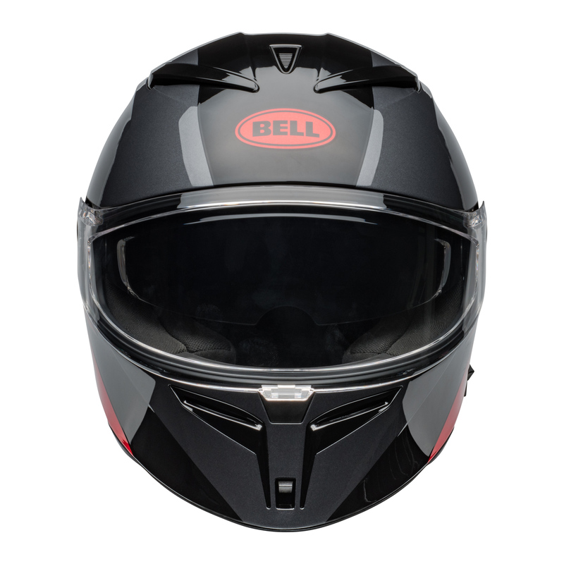 KASK MOTOCYKLOWY BELL LITHIUM ECE6 SHEAR METALLIC GREY RED