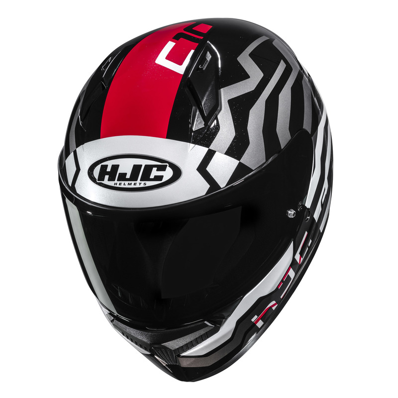 KASK MOTOCYKLOWY HJC C10 BLADE SILVER WHITE S