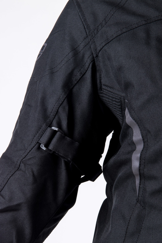 KURTKA MOTOCYKLOWA TEKSTYLNA DAMSKA OZONE DELTA 4 BLACK W7XL