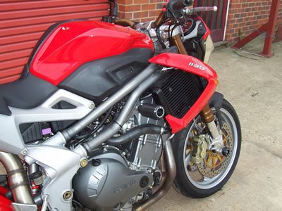 CRASHPADY CLASSIC RG RACING BENELLI TNT 1130 (+ CAFE RACER) 04- 16 BLACK