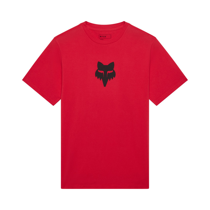 T-SHIRT FOX HEAD 195 ORIGINAL FLAME RED