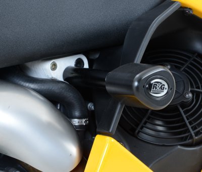 CRASHPADY AERO RG RACING EBR 1190 RX/SX BLACK