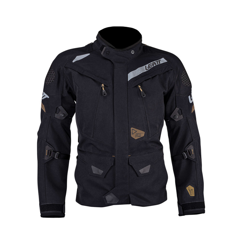 KURTKA MOTOCYKLOWA TEKSTYLNA LEATT ADV DRITOUR 7.5 STEALTH BLACK GREY