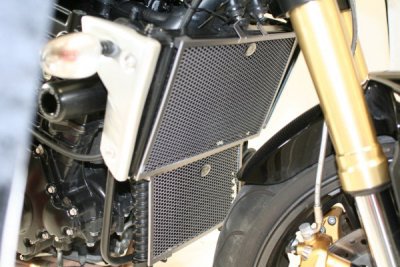 OSŁONA CHŁODNICY RG RACING SUZUKI GSXR 1000 K7-K8 BLACK
