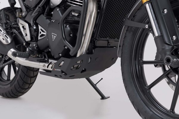 OSŁONA SILNIKA PŁYTA POD SILNIK SW-MOTECH TRIUMPH SCRAMBLER 400 X (23-) BLACK