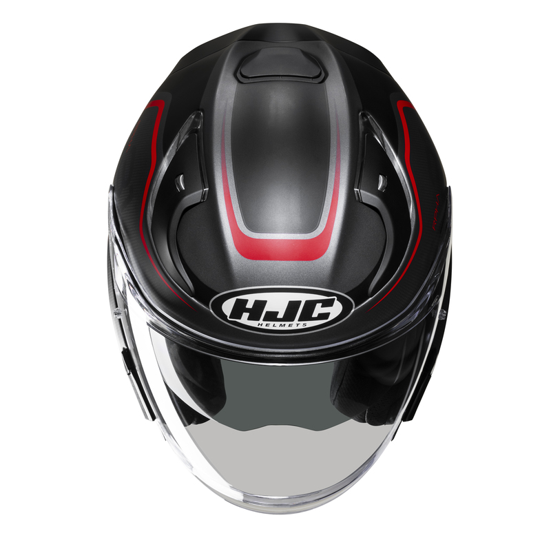 KASK MOTOCYKLOWY HJC RPHA31 KOUV BLACK RED M
