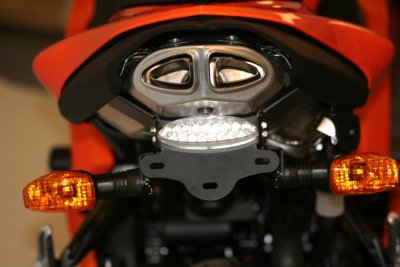 MOCOWANIE TABLICY REJESTRACYJNEJ RG RACING KAWASAKI ZX-6R 07- 08