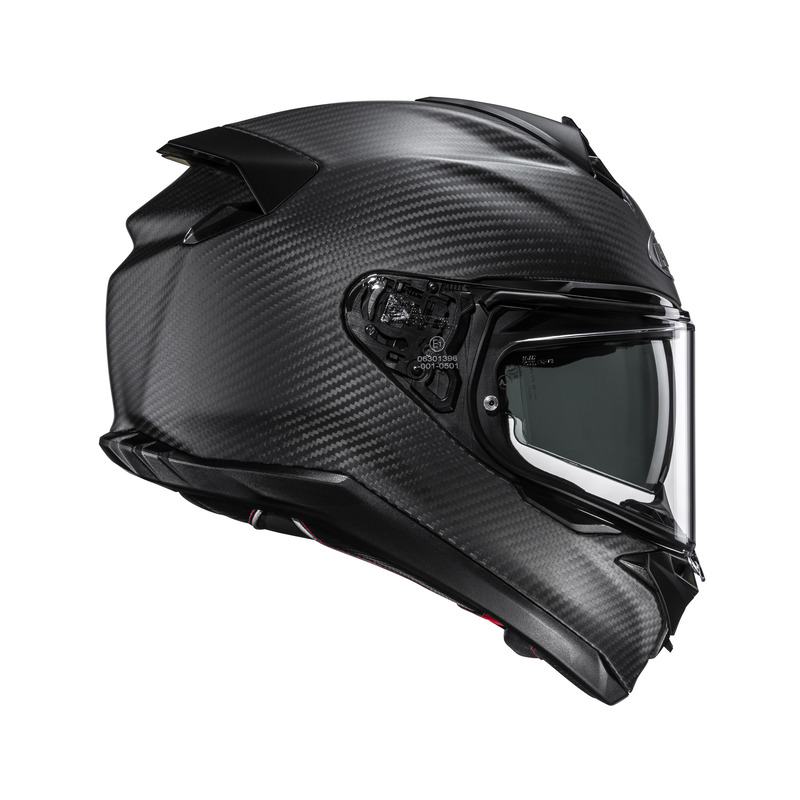 KASK MOTOCYKLOWY HJC F72 SOLID CARBON MATTE BLACK XS