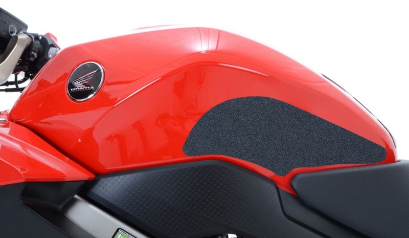 NAKLEJKA NA BAK TANKPAD ANTYPOŚLIZGOWY 2 CZĘŚCI RG RACING HONDA VFR800 14- BLACK